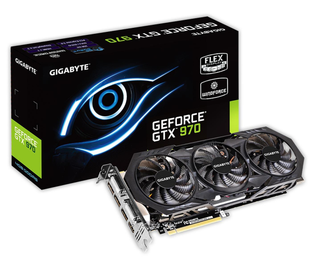 Gigabyte GeForce GTX970 4096MB 256bit WindForce III OC - 209776 - zdjęcie